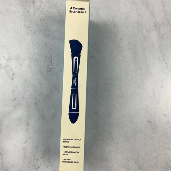Alleyoop: 4 In 1 MakeUp Brush Tool Multi Tasker Vegan OS (NWT) - Picture 5 of 5